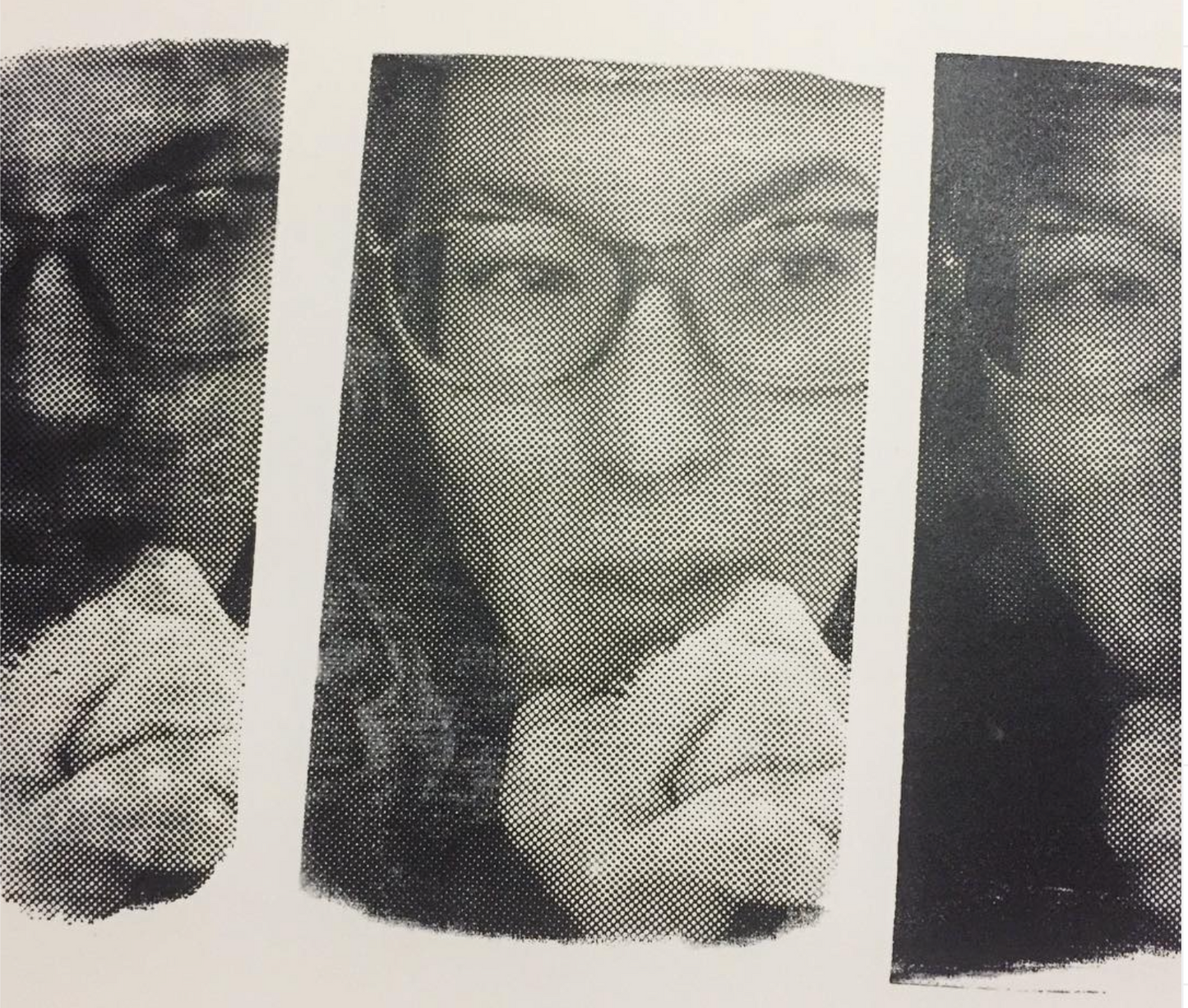 Custom FaceTime halftone print