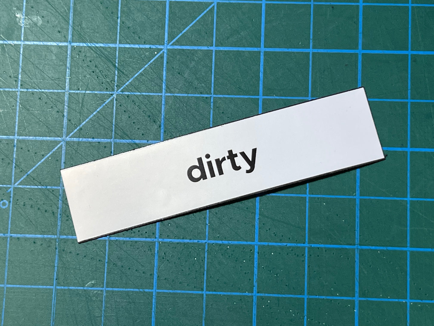 Clean / dirty dishwasher magnet sticker